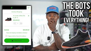 BOTTERS Paid 25K The J Balvin Jordan 3 Release Was Really SURPRISING SECOND Chance On NIKE SNKRS [upl. by Suellen149]