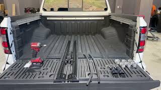 Nissan Frontier Bed Cover Installation 20222024 TonnoFlip Tonneau Covers nissanfrontier [upl. by Betta]