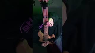 Thrice  Paper Tigers bass cover basscover music bass cover shorts metal video coversong [upl. by Dang36]