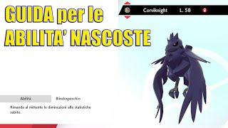 COME TROVARE LE ABILITA NASCOSTE Pokemon Spada e Scudo [upl. by Yeliah219]