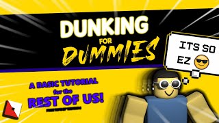 Dunking For Dummies  Roblox Hoops [upl. by Lertnom]