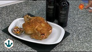 Pollo mechado con panceta y salsa cítrica Recetas de Dante Enriquez [upl. by Cruickshank]