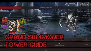 Grand summoner benefactor tower tips to play [upl. by Nikki]