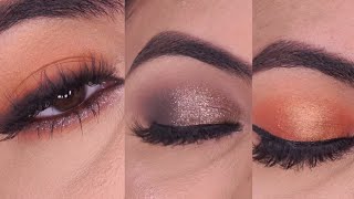 Natural Soft Glam Makeup Tutorial Brown Skin  Glam Eye Makeup for Durga Puja [upl. by Haynes701]