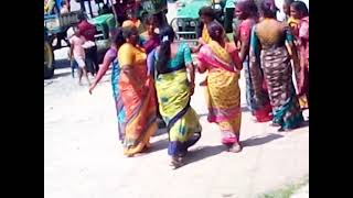 my village ladies very beautiful dance near Vinayak Chavithi NemarJanam celebration 🎉🎉🎉🎉🎊 [upl. by Enirehtac649]