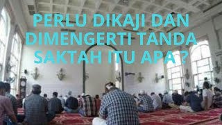 Mengenal Tanda Saktah Yang Ada Dalam Alquran [upl. by Llerred]