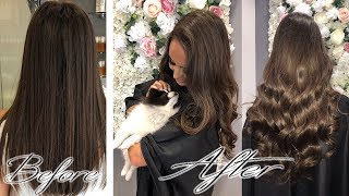 HONEST REVIEW ON TAPE HAIR EXTENSIONS 2018 [upl. by Oreves]