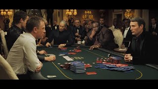 Casino Royale – poker scene in Hindi HD  JAMES BOND PLAYING POKER  OO7 [upl. by Darill]