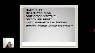 SCHACHTER AND SINGER THEORY OF EMOTIONS [upl. by Yeoz738]