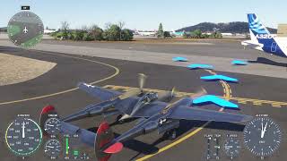 MSFS 2024  Testing the P38 Spitfire and F4F4 [upl. by Ahsilyt621]