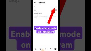 Instagram theme change kaise kare  how to enable dark mode on Instagram  instagram dark mode 2024 [upl. by Amund]