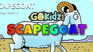 SCAPEGOAT  Bible Story  Sunday School Story [upl. by Enyala]