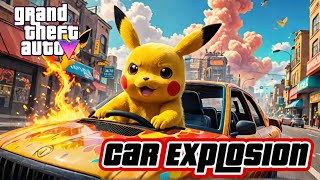 GTA 5 Epic Car Explosion  BEST OF OCTOBER 2024 [upl. by Byler143]