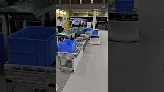 Sanki conveyor robots at LogisTech Tokyo 2024 [upl. by Lapo]