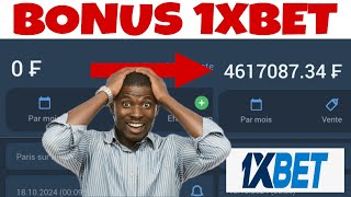 VOICI COMMENT RETIRER LE BONUS DU VENDREDI SUR 1XBET [upl. by Kimberley]