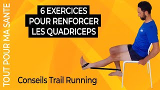 Séance de renforcement des quadriceps pour le Trail Running [upl. by Bartko]