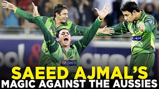 Nostalgia Moments The Magician Saeed Ajmal Gets 10 Wickets vs Australia in 2012 ODI Series  M6B2A [upl. by Imtiaz604]