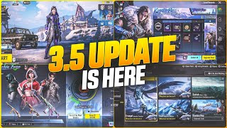 🤩 Finally 35 Update Is Here  New Achievements  A10 Royal Pass  How To Update 35 Pubgbgmi [upl. by Aseen516]