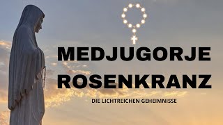 Die lichtreichen Geheimnisse mit den MedjugorjeBotschaften [upl. by Otreblon]