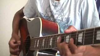 Epiphone EJ160E AcousticElectric John Lennon Guitar Demo [upl. by Suillenroc]