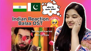 Indian Reaction on Balaa OST  Balaa Ost  faiza mujahid  zohaib Hassan  Bilal Abbas ARY digital [upl. by Jacobs]