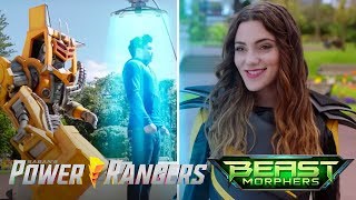 Power Rangers Beast Morphers  Roxys Plan  Episode 4 Digital Deception  Power Rangers Official [upl. by Resiak]