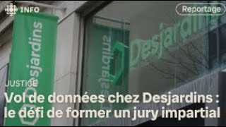 Desjardins processus accéléré dans le dossier du vol de données video news youtube [upl. by Nwahsir]