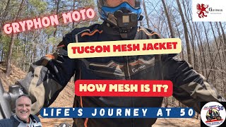 Gryphon Moto Tucson Mesh Jacket [upl. by Ilyssa]