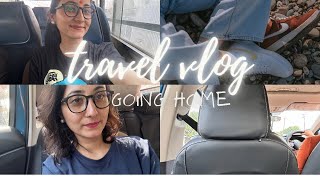 Going Home  Travel Vlog  Meerut to Haldwani [upl. by Erlene]