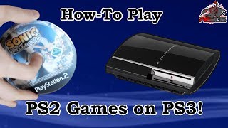 How To Play PS2 Disc Games on a PS3 Software Emulation [upl. by Enitnelav]