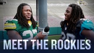 Denard Robinson and Eddie Lacy Interview Top Rookies 2013 NFLPA Rookie Premiere [upl. by Niamjneb]