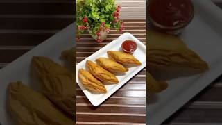 Puff Pastry Samosas  hoorslife funny cooking shorts yt trending [upl. by Rodavlas]