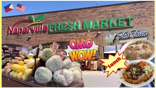 GARDEN FRESHNAPERVILLE FRESH MARKET shop with me shopping grocery life 2022 usa pinaylife [upl. by Wichern]