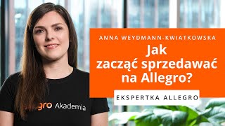 Zaproszenie na webinar Jak zacząć sprzedawać na Allegro [upl. by Llehsyt695]