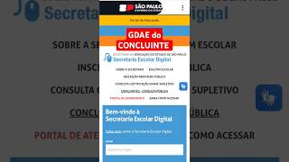 GDAE CONCLUINTEComo CONSULTAR e IMPRIMIR escola gdae educação [upl. by Siulesoj498]