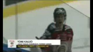 Tomi Kallio goal against Hv71 [upl. by Ellehciram994]