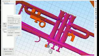 Dissolving PVA Water Soluble Filament from a 3D Print [upl. by Ekle]