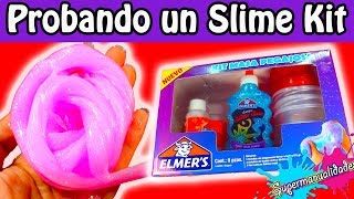 Probando un Kit de Slime Elmers  Supermanualidades [upl. by Oriel]