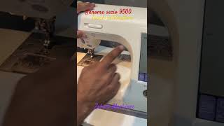 Janome secio 9500 touch calibration problem zohaibmachines sewing embroidery [upl. by Arymat]