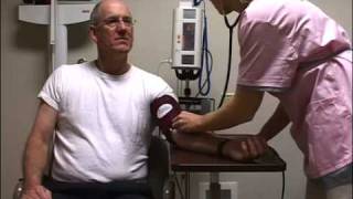 Taking an Automated and Manual Blood Pressure Reading with the SunTech 247 [upl. by Oicor]