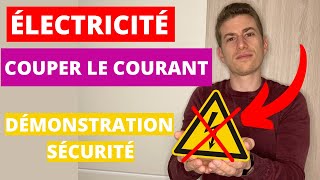 COMMENT COUPER LE COURANT ET TRAVAILLER HORS TENSION Vérification d’Absence de Tension  VAT [upl. by Paugh]