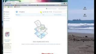 Cómo crear una carpeta nueva en DropboxCómo subir un documento a la nueva carpeta de Dropbox [upl. by Anilatsyrc]