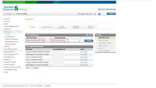 Standard Chartered Bank SCB Payment Flow  Internet Banking [upl. by Mullen]