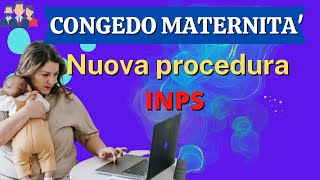 CONGEDO MATERNITÀ FLESSIBILE NUOVA PROCEDURA INPS [upl. by Sito]