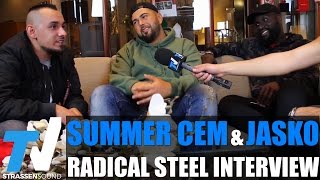 SUMMER CEM amp JASKO Interview Radical Steel Cemesis Tour Ali As Farid Bang Blut Namika KC 1 [upl. by Lizned]