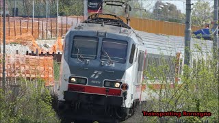 TRENI ORDINARI DELLA LINEA BATTIPAGLIAPOTENZAMETAPONTO ALLA STAZIONE DI EBOLI [upl. by Hubble]