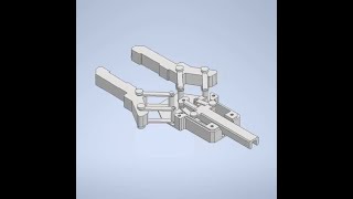 Simple Gripper Mechanism [upl. by Ahsenroc]