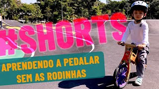 06 VANTAGENS DA BICICLETA DE EQUILÍBRIO  BALANCE BIKE BICIQUETINHA  SHORTS [upl. by Zehcnas]