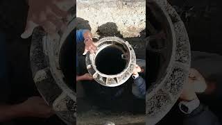 shorts mini manhole cleaning moisture 🇯🇵 [upl. by Brooking]