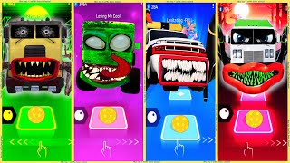 coffin dance  Truck Eater vs Garbadge Truck Eater vs Bus Zombie vs Pickup Eater  Tiles HOP❗❗❗ [upl. by Aphra]